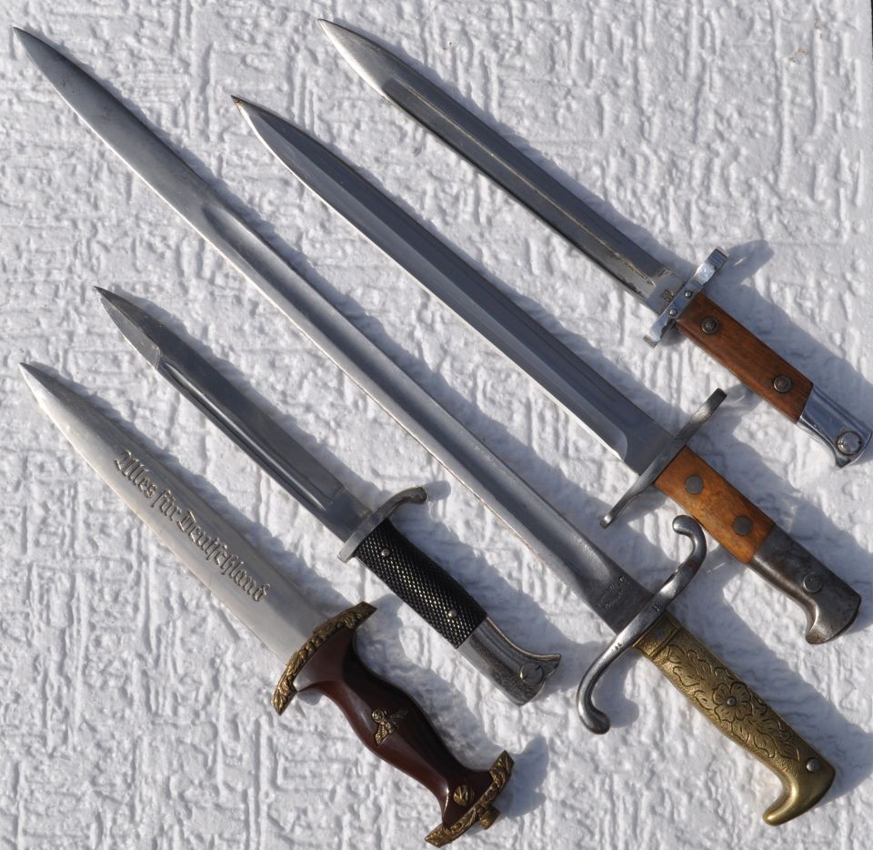 Dulai Lajos - bajonettek, katonai kések